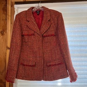 Alfani lined wool Jacket size 14 W